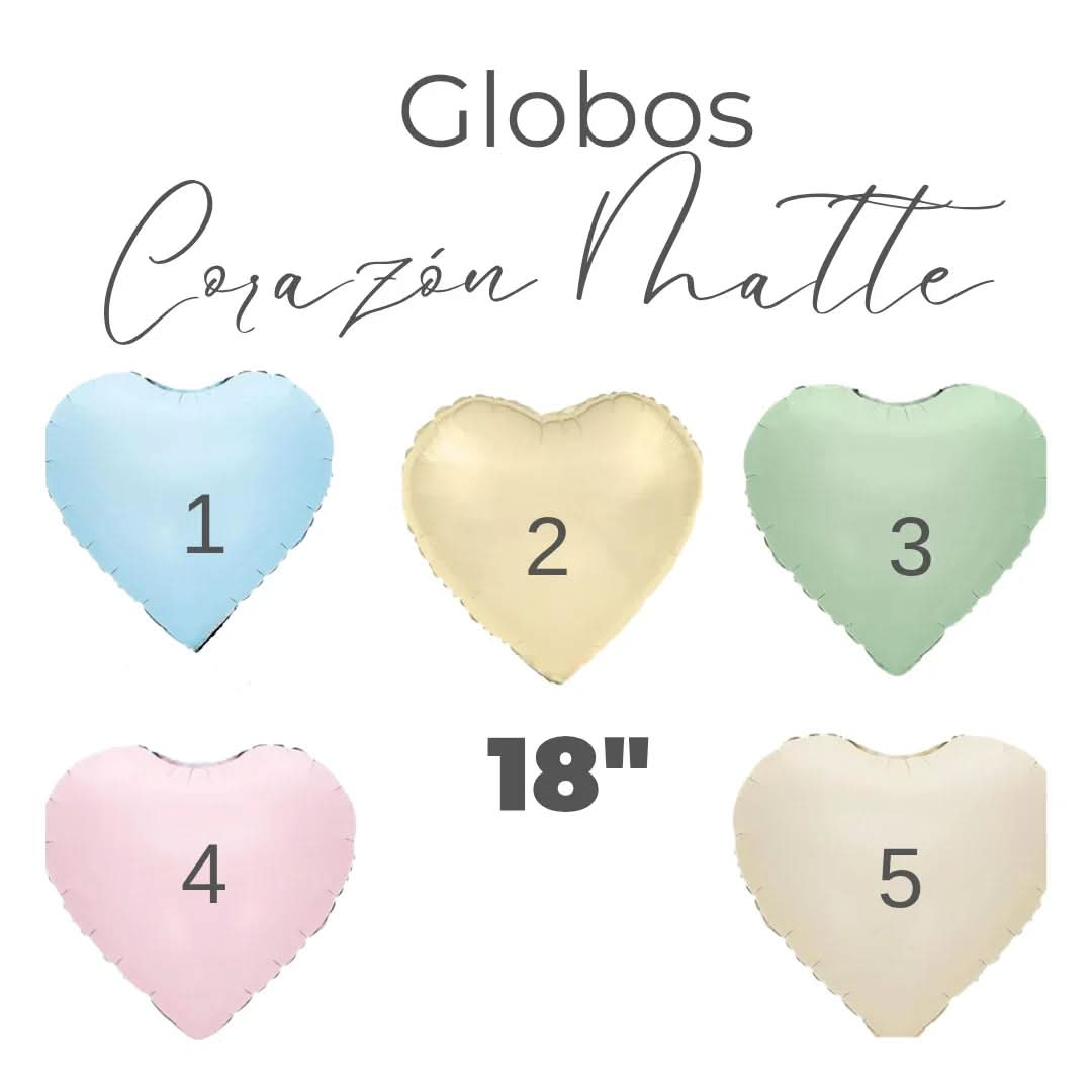 Corazón Metálico - FLOVERS